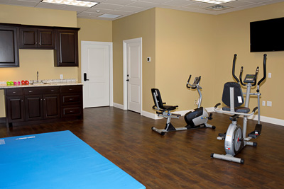Assisted Living rehab therapy and wellness room